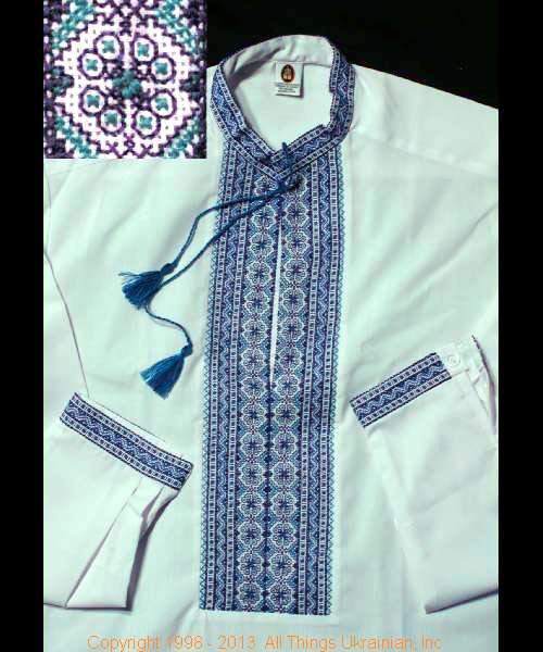 AllThingsUkrainian.com Embroidered Shirt # MS134469 